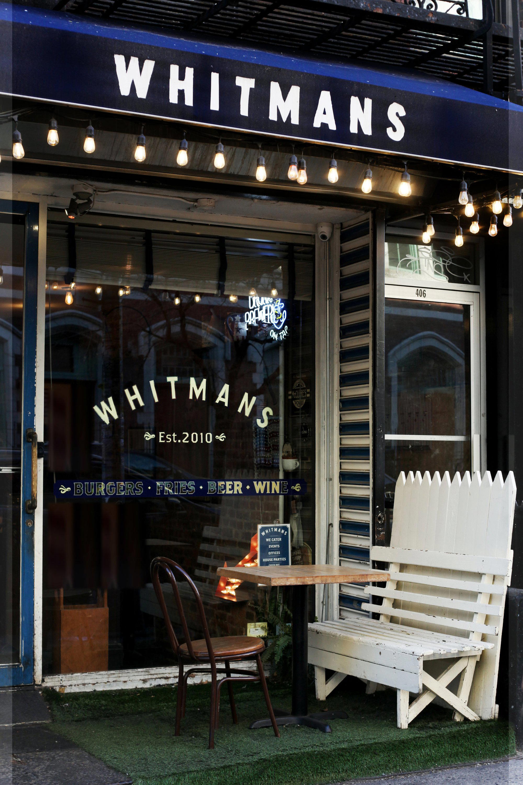 Whitmans restaurant in New York City, United States