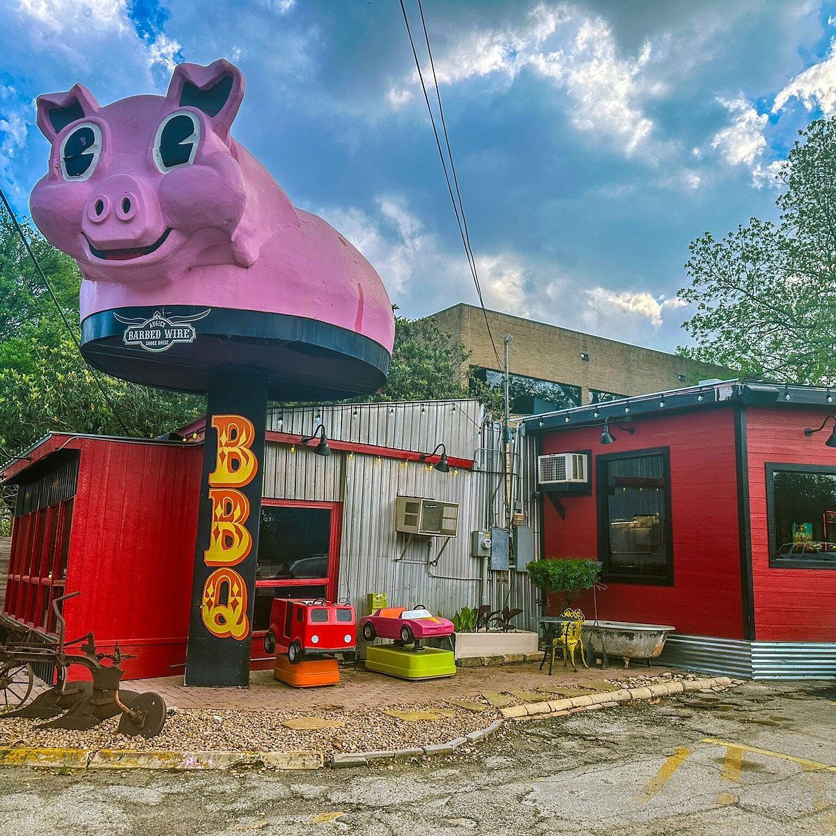 Augie's Barbed Wire Smokehouse, Restaurant in San Antonio