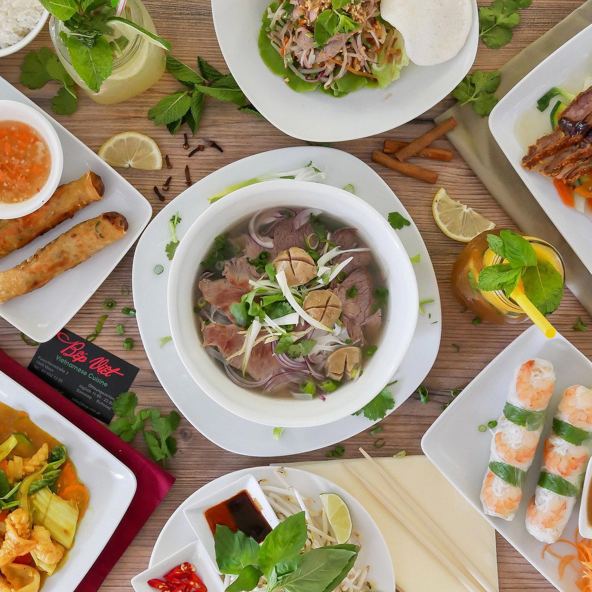 Bep Viet restaurant in Vienna, Austria
