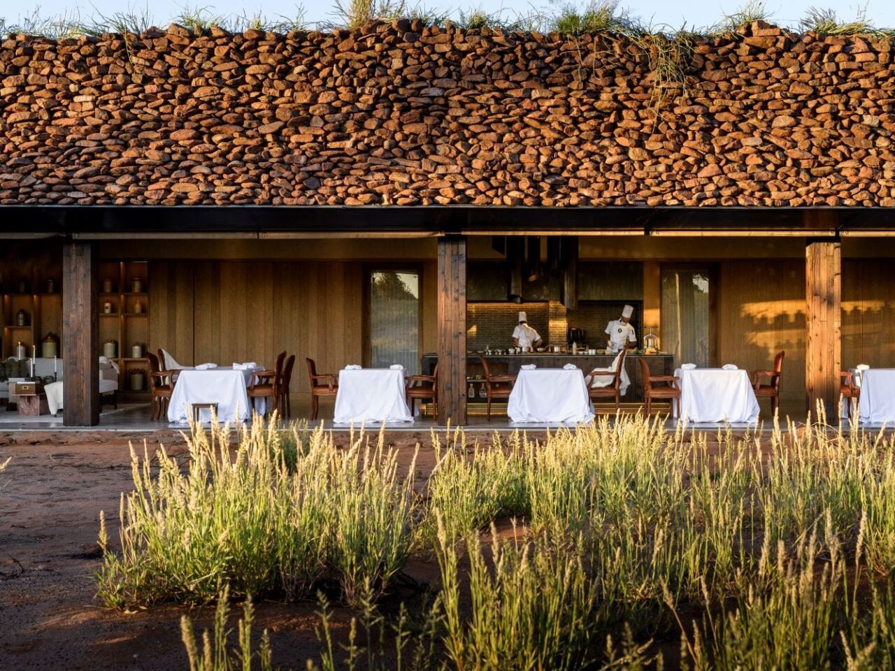 Klein Jan restaurant in Moshaweng Nu, South Africa