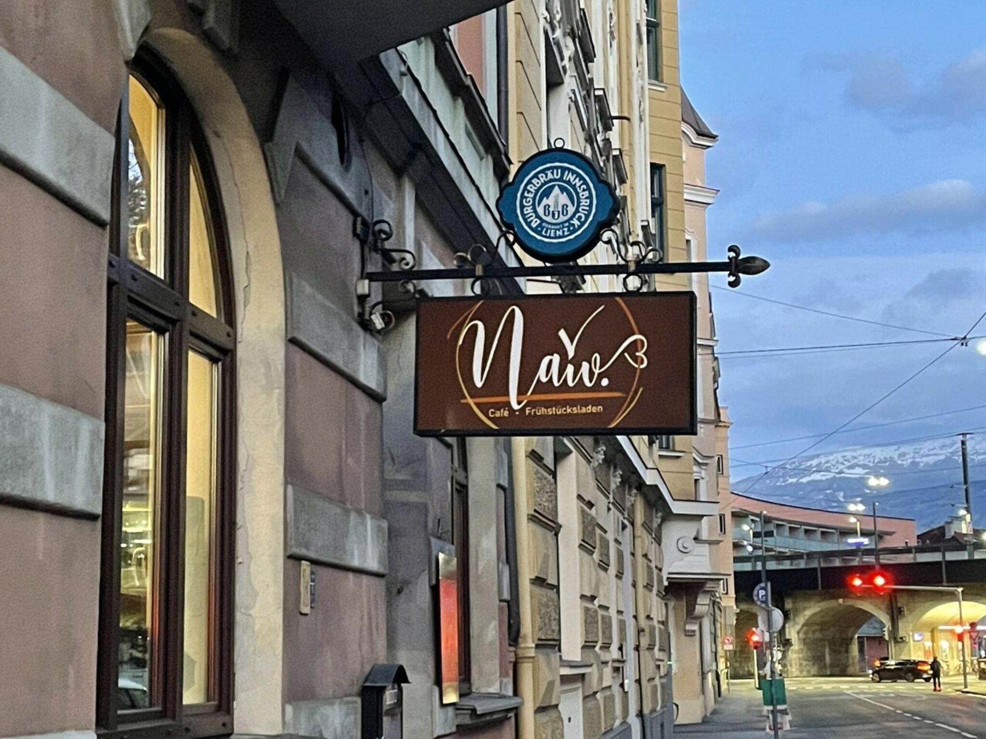 Café Naiv. restaurant in Innsbruck, Austria