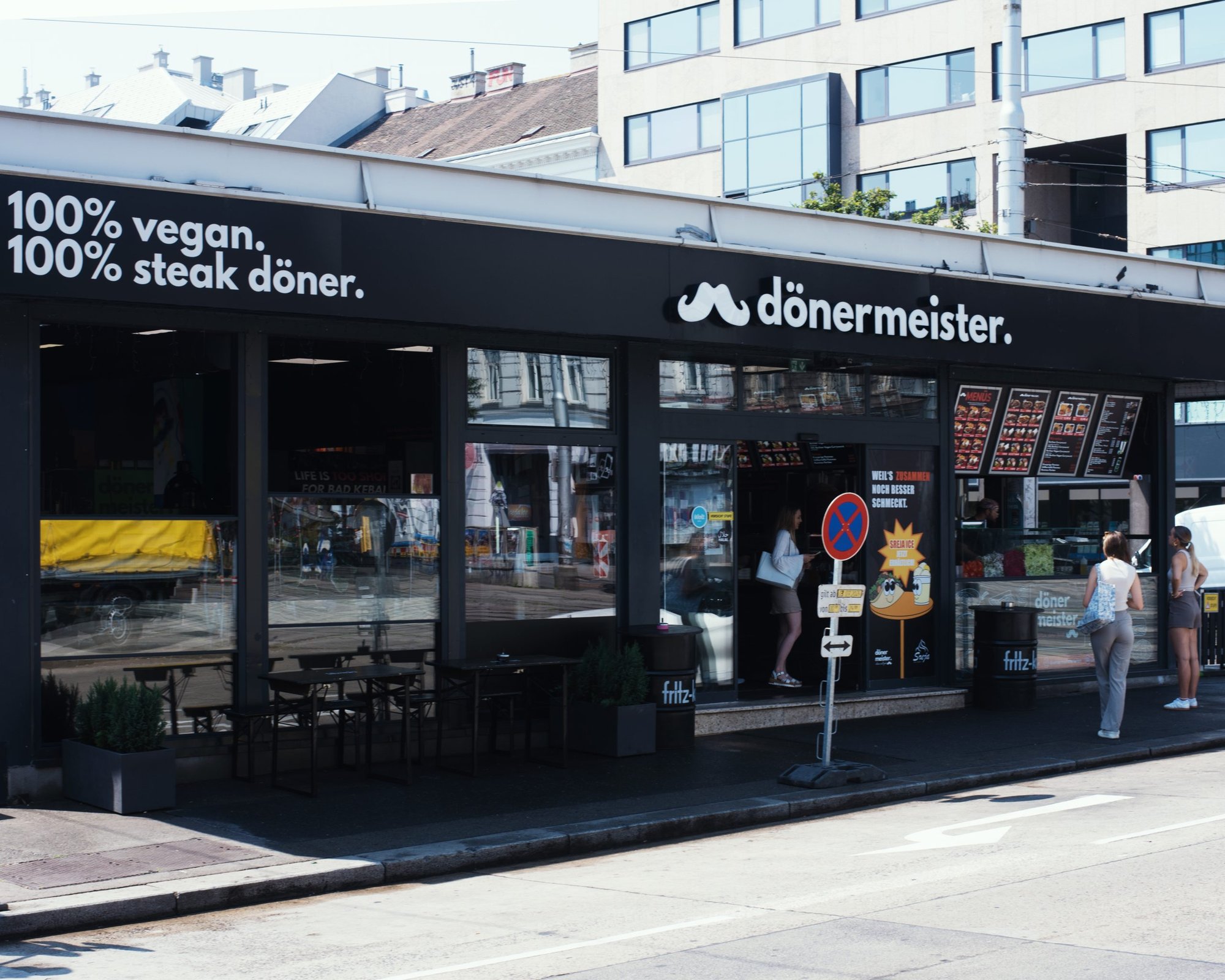 Dönermeister restaurant in Schwechat, Austria
