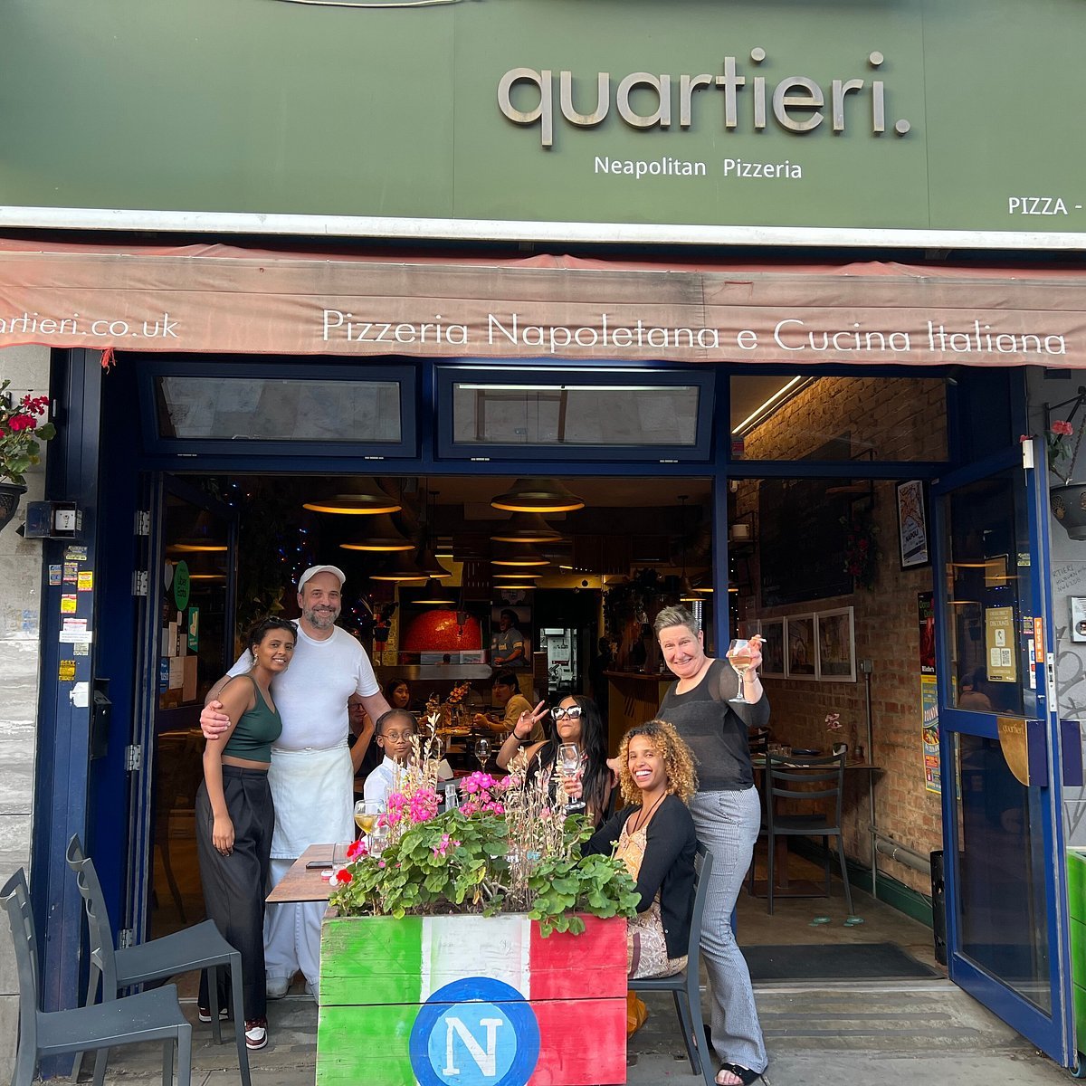Quartieri restaurant in London, United Kingdom