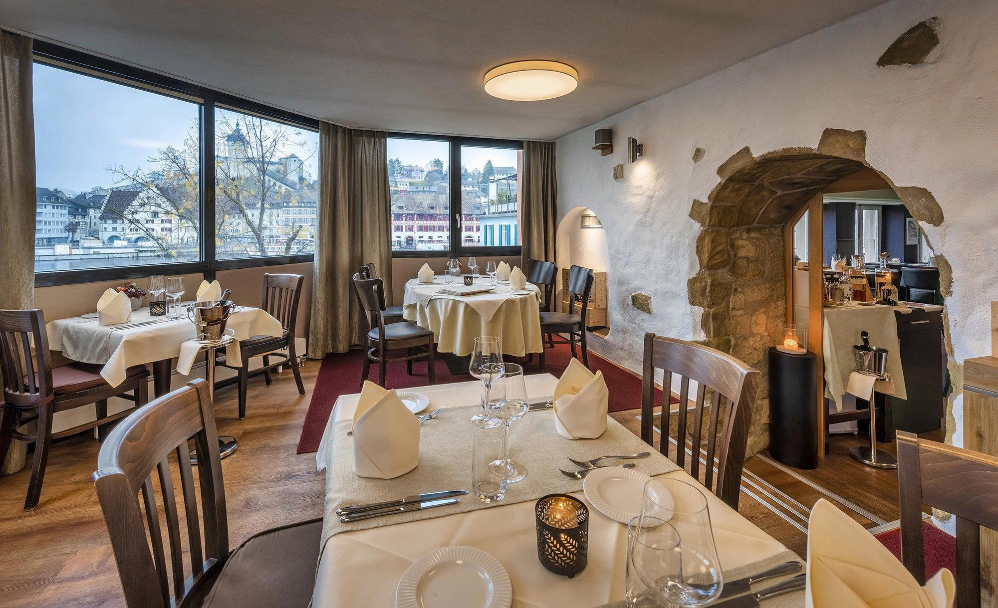 Munotblick restaurant in Feuerthalen, Switzerland