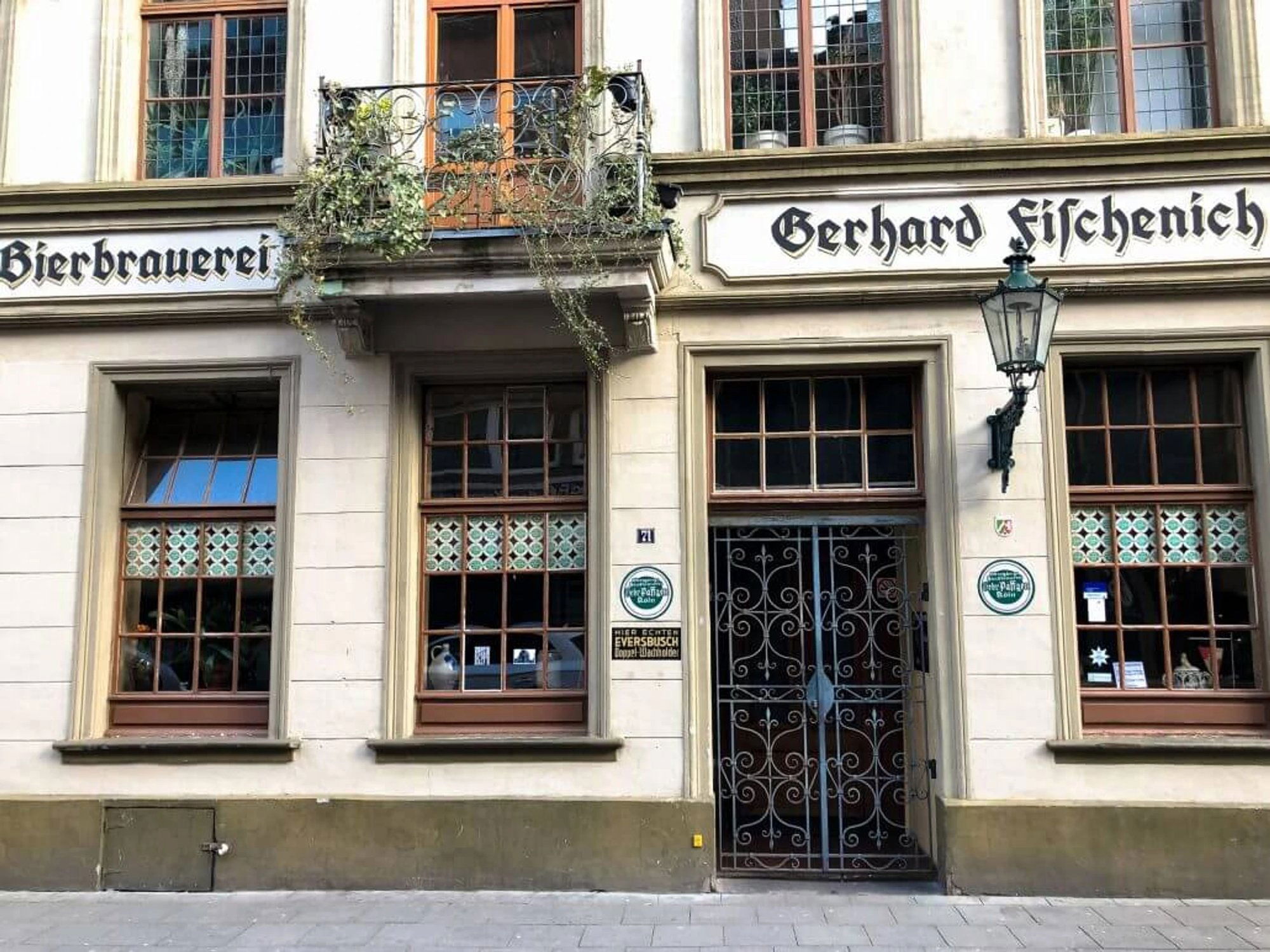 Malz-Bierbrauerei Gerhard Fischenich, Restaurant in Cologne