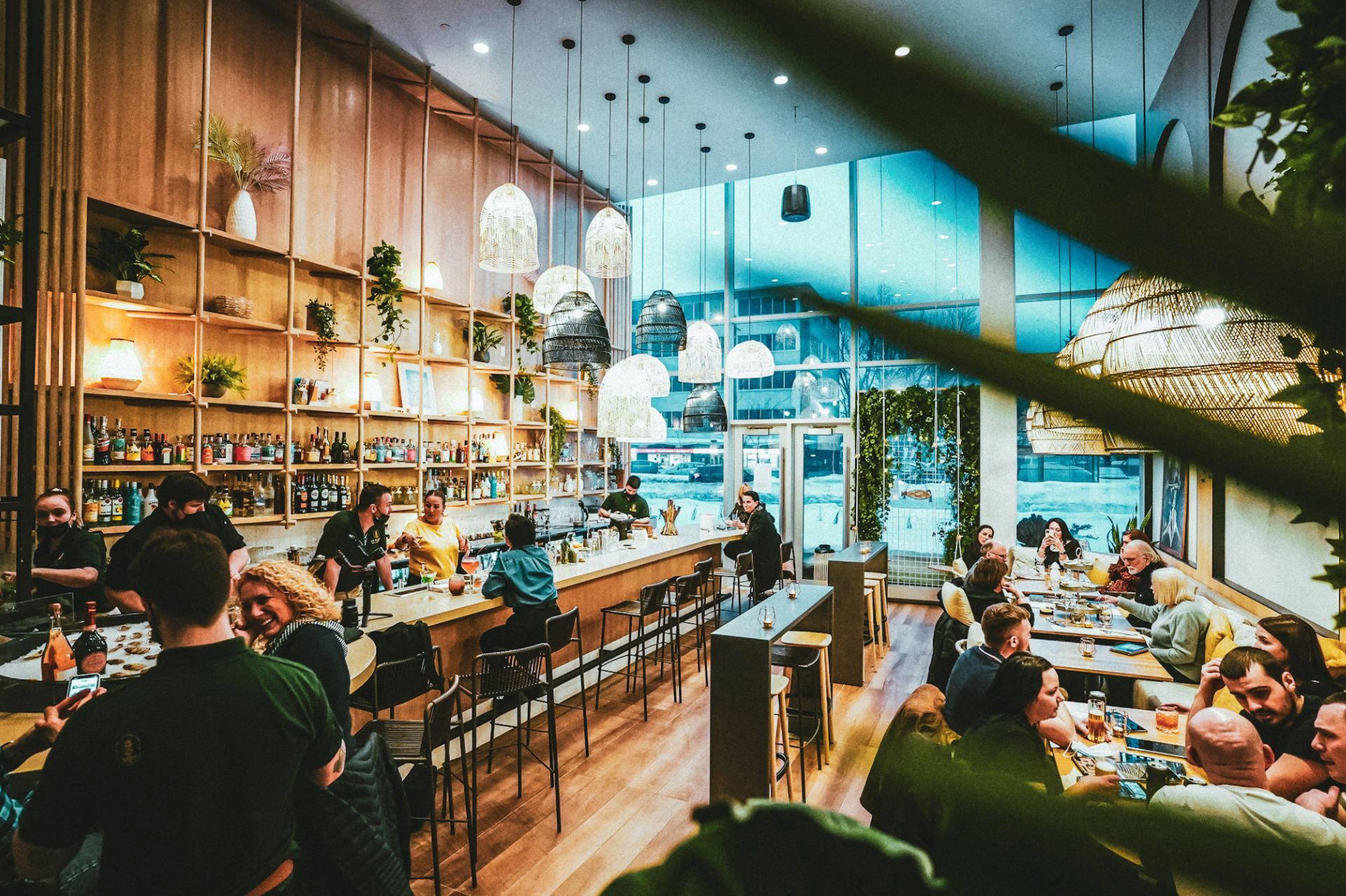 La Plage restaurant in Quebec City, Canada