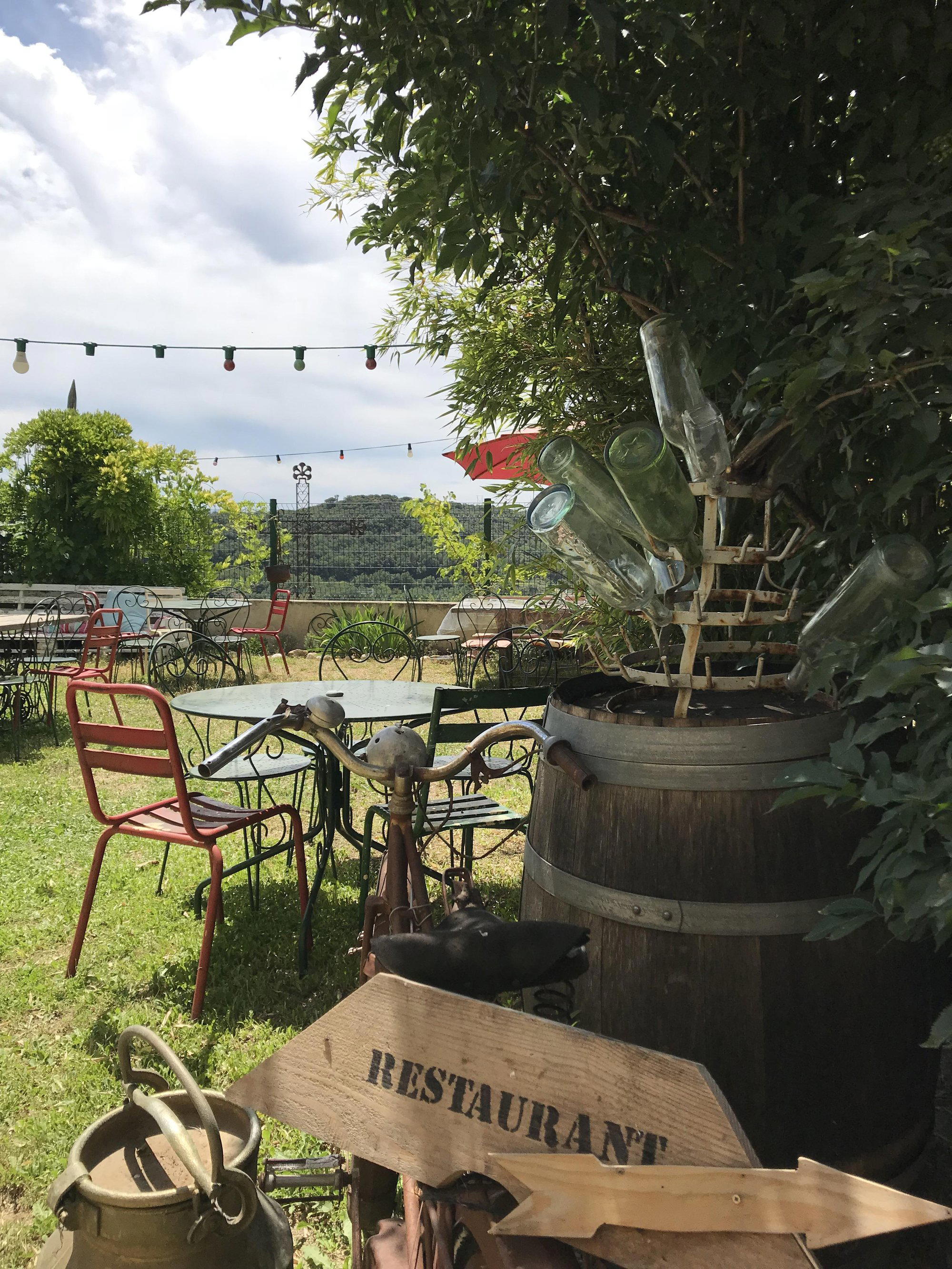 Le Bienheureux restaurant in Saint Alexandre, France