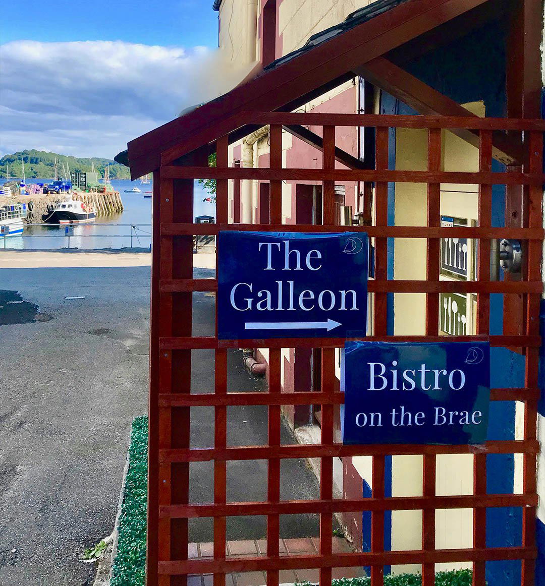 The Galleon Bistro restaurant in Isle of Mull