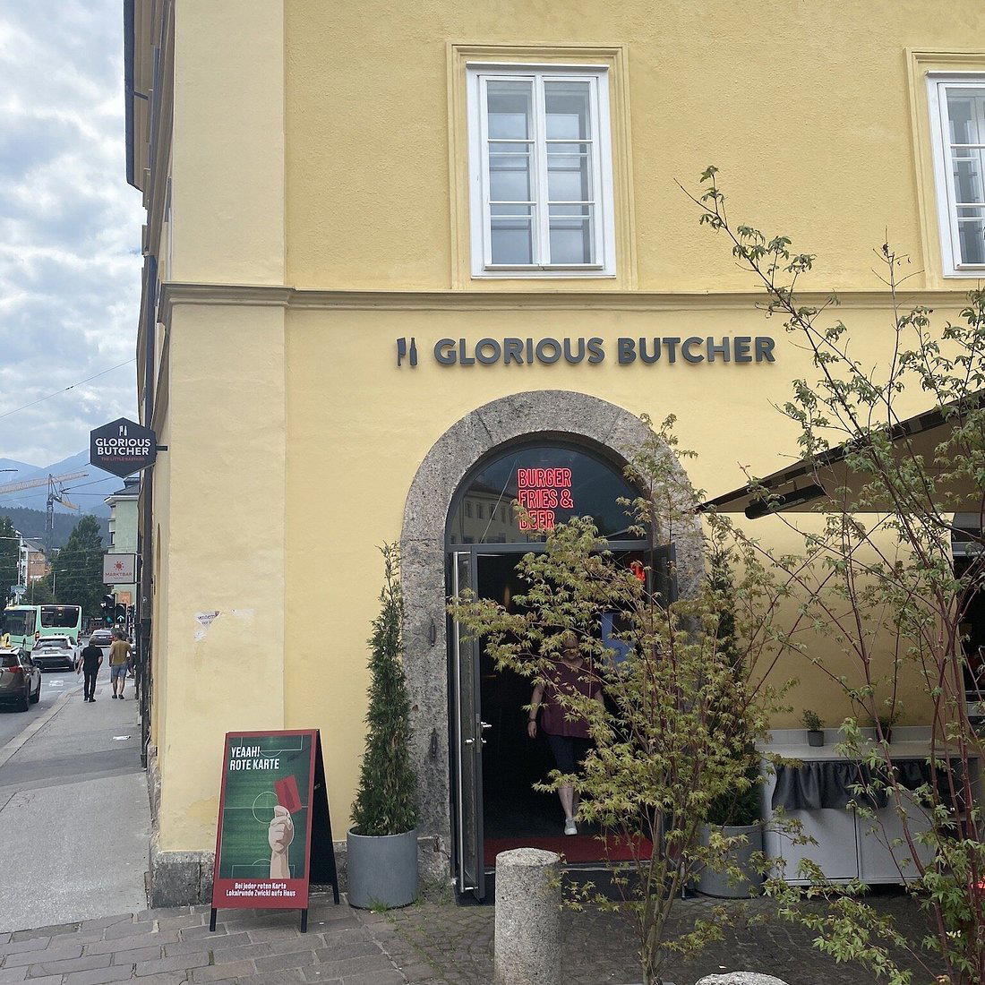 Glorious Butcher restaurant in Innsbruck, Austria