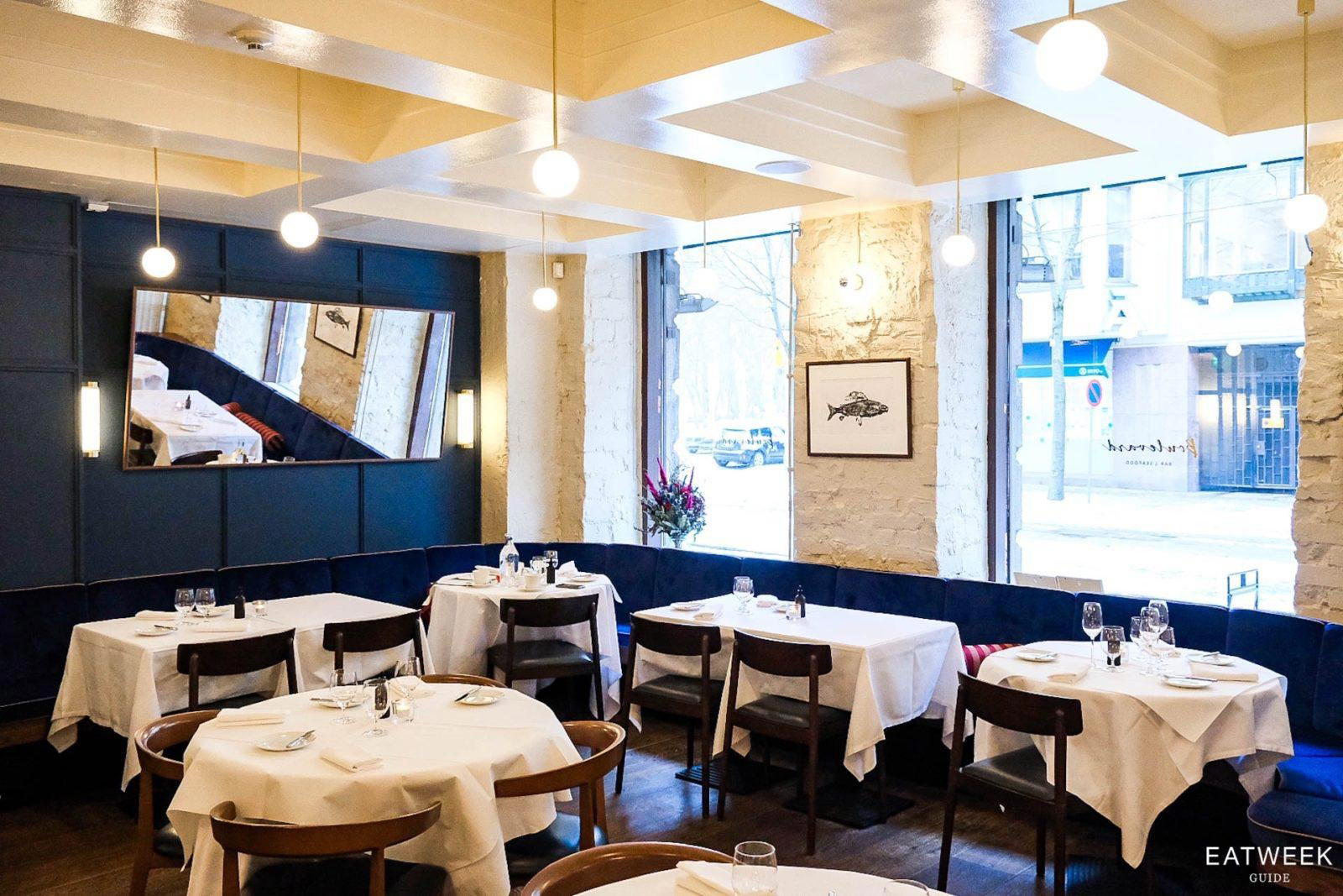 Boulevard Bar & Seafood restaurant in Helsinki, Finland