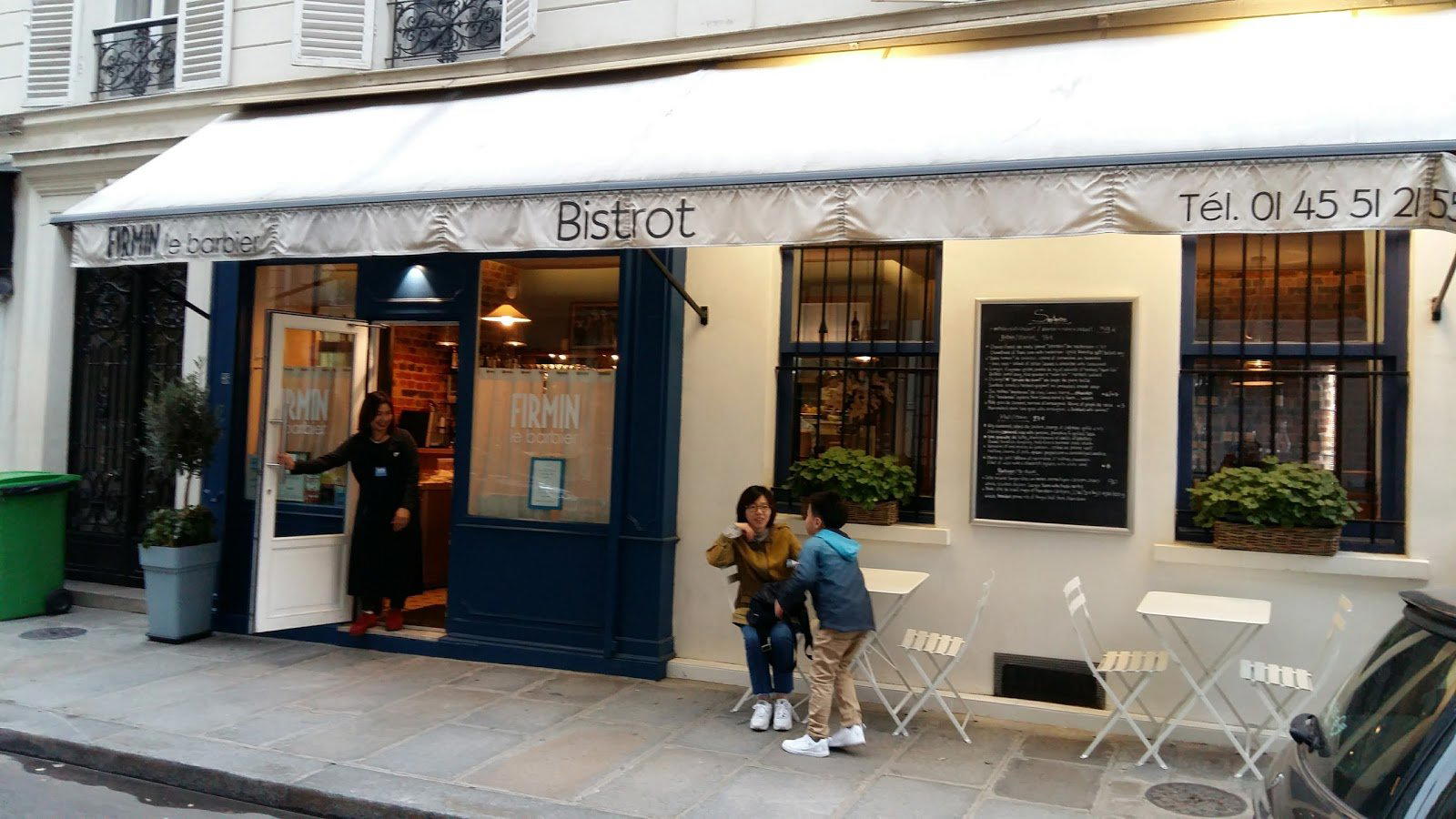 Firmin le Barbier restaurant in Paris, France