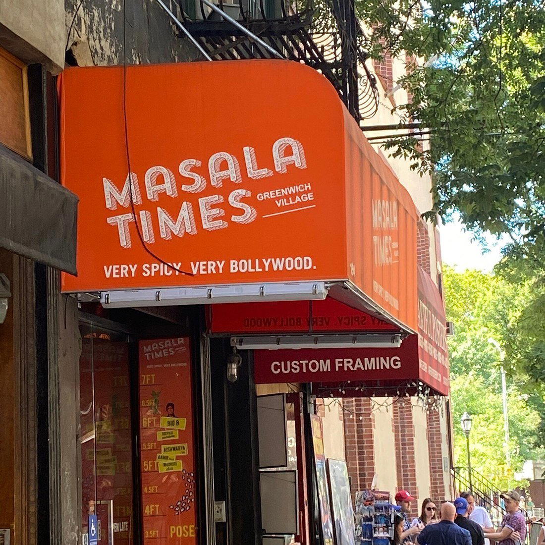 Masala Times restaurant in New York City, United States