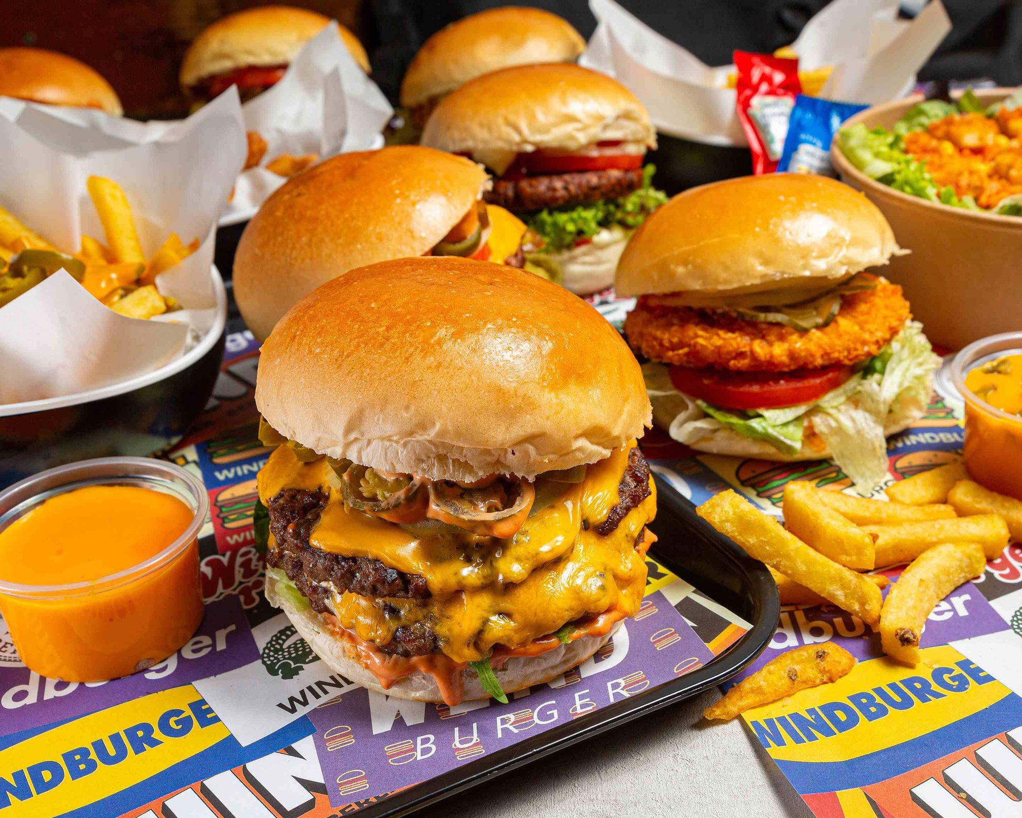 Windburger restaurant in Berlin, Germany