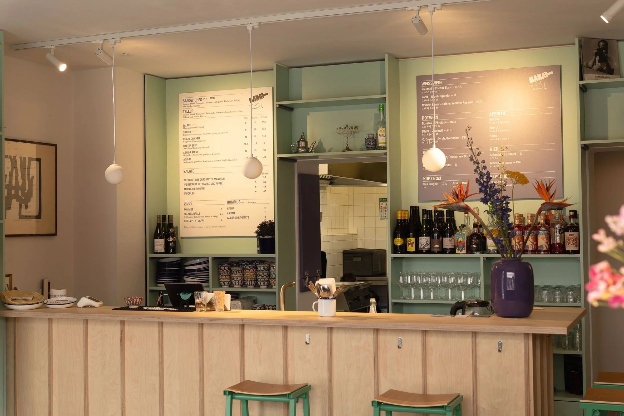 Nana Eat & Run restaurant in Munich, Germany