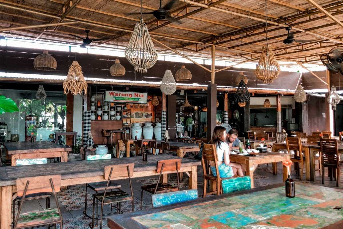 Warung Nia Balinese Food & Pork Ribs restaurant in Badung, Indonesia