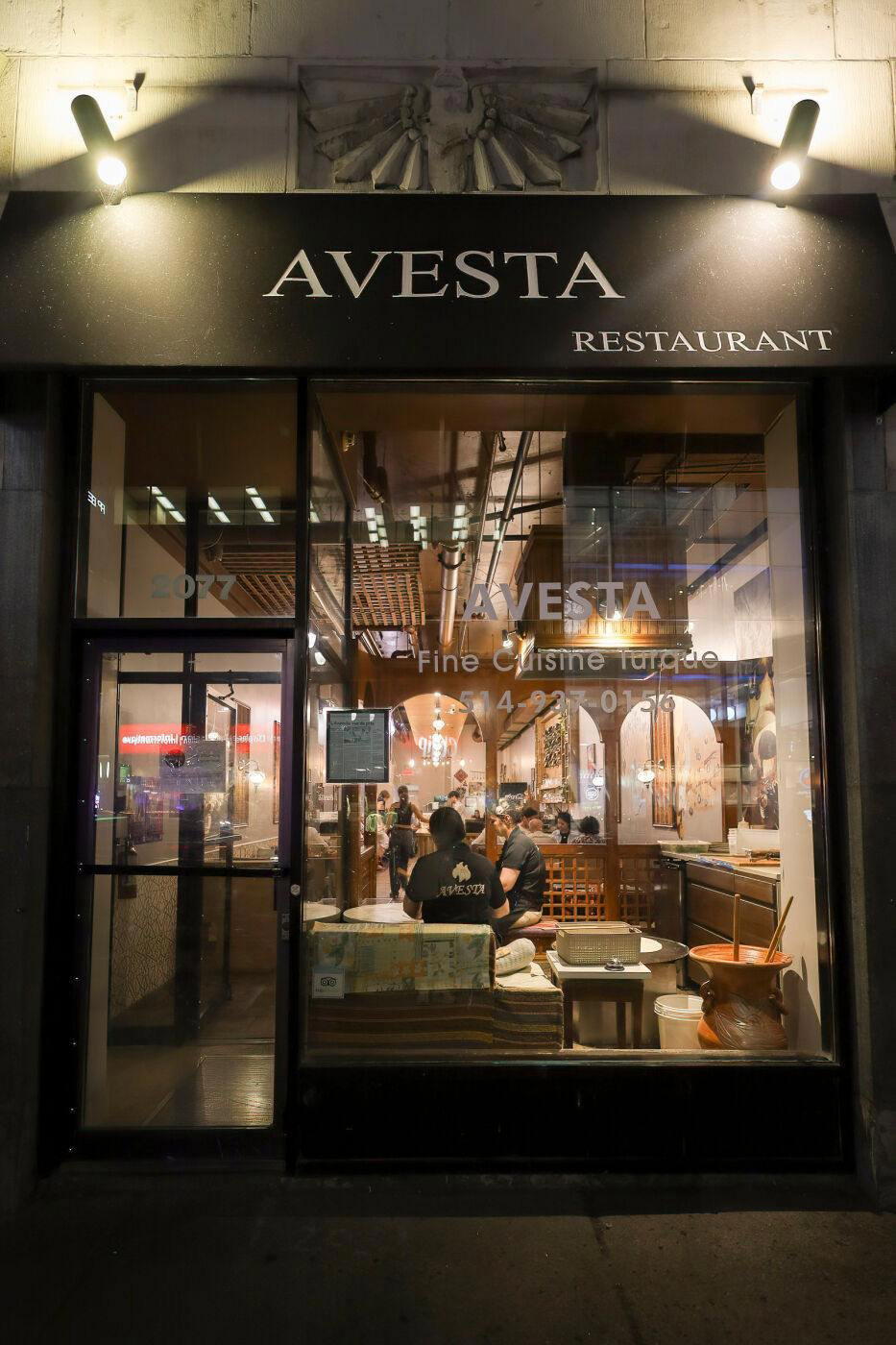 Avesta restaurant in Montréal, Canada