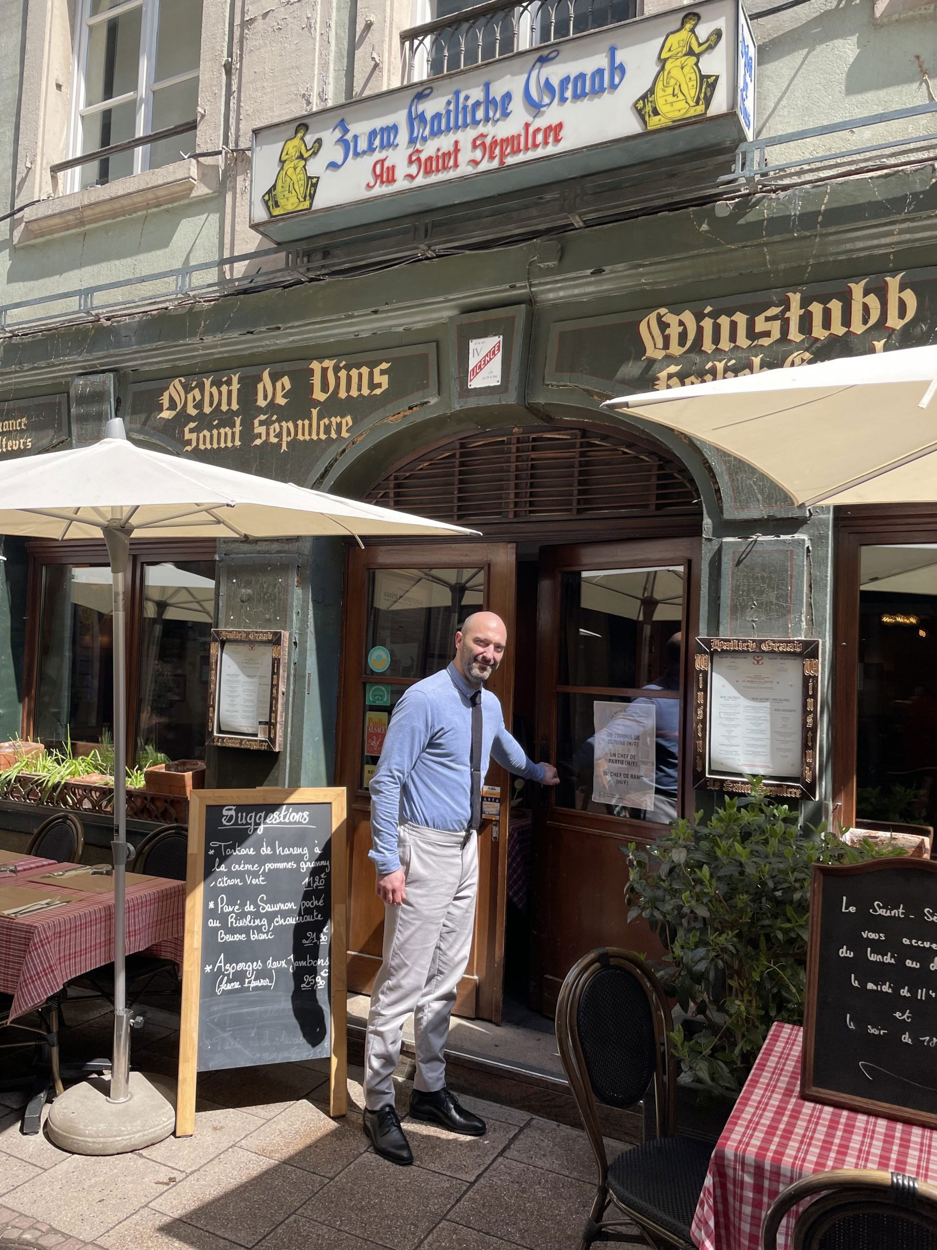 Saint Sépulcre, Restaurant in Strasbourg