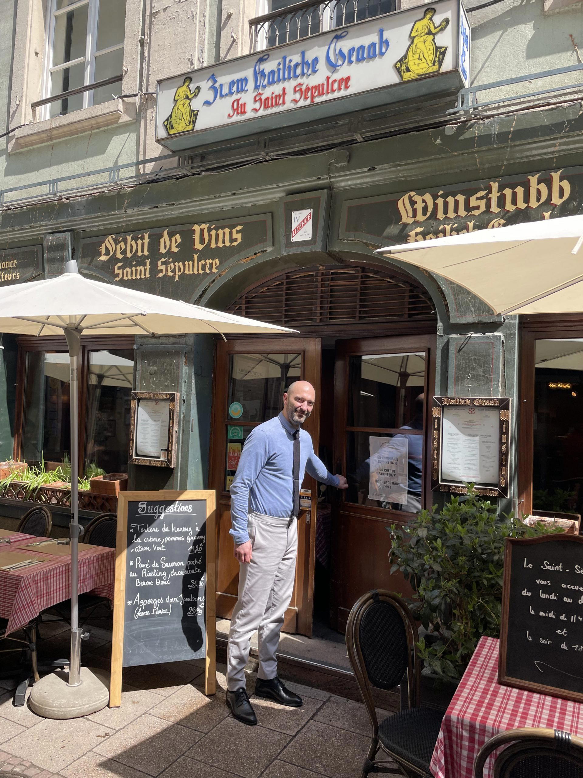 Saint Sépulcre restaurant in Strasbourg, France
