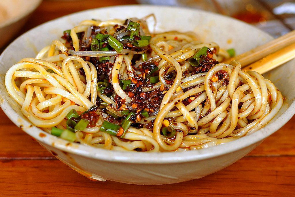 Xiaomingtang Dandantian Shuimian restaurant in Chengdu, China