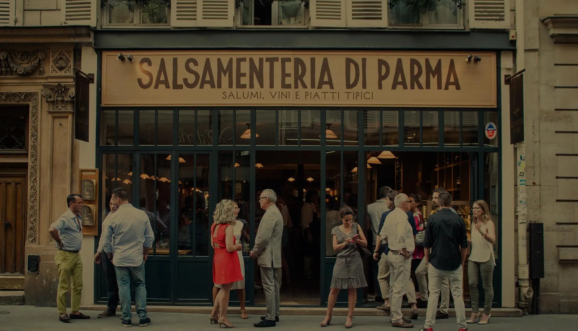 Salsamenteria di Parma, Restaurant in Paris