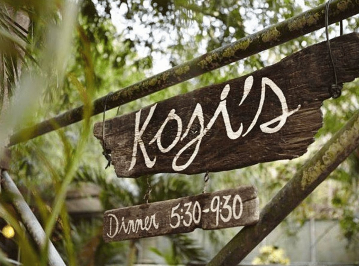Koji's restaurant in Puntarenas, Costa Rica