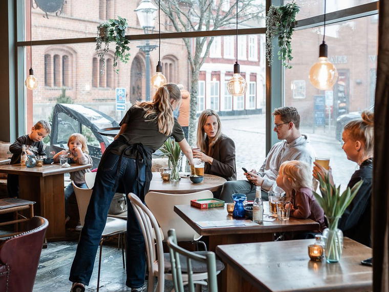 Café Sallys, Ribe, Denmark