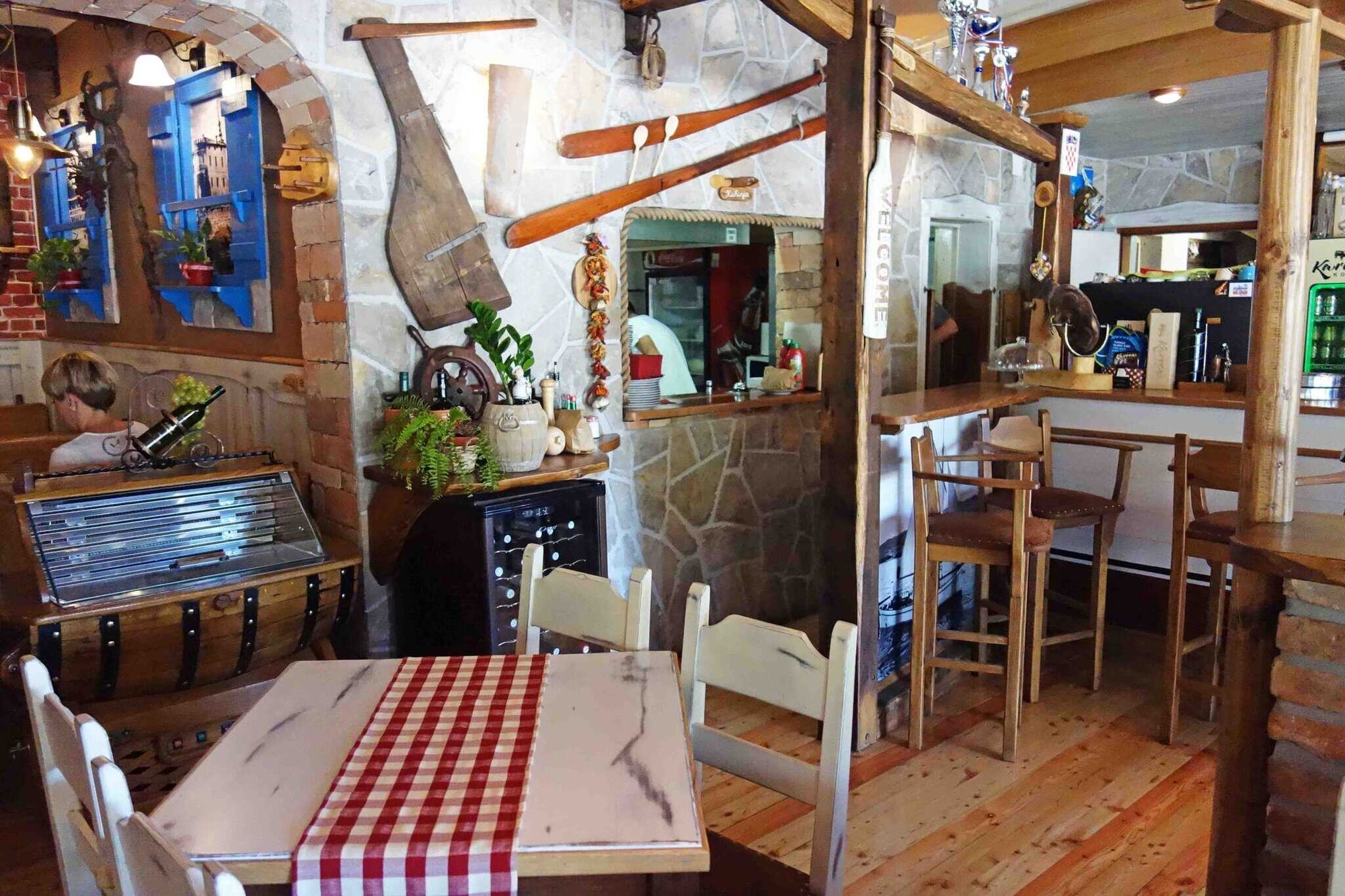Konoba Karoca restaurant in Crikvenica, Croatia