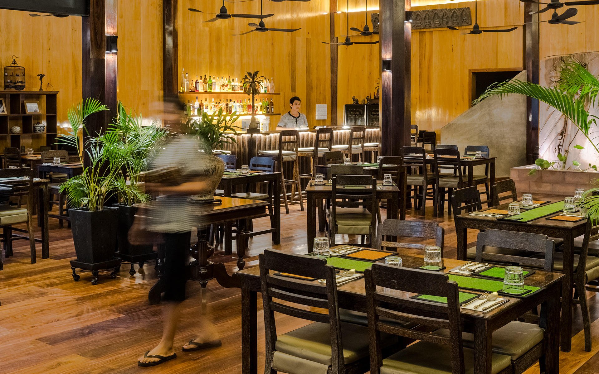 The Sugar Palm restaurant in Siem Reab