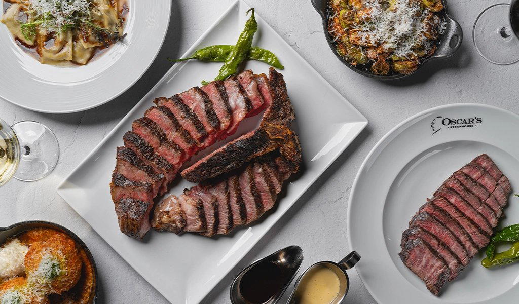 Oscar's Steakhouse restaurant in Las Vegas, United States