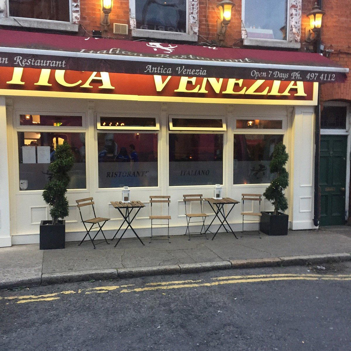 Antica Venezia restaurant in Dublin, Ireland