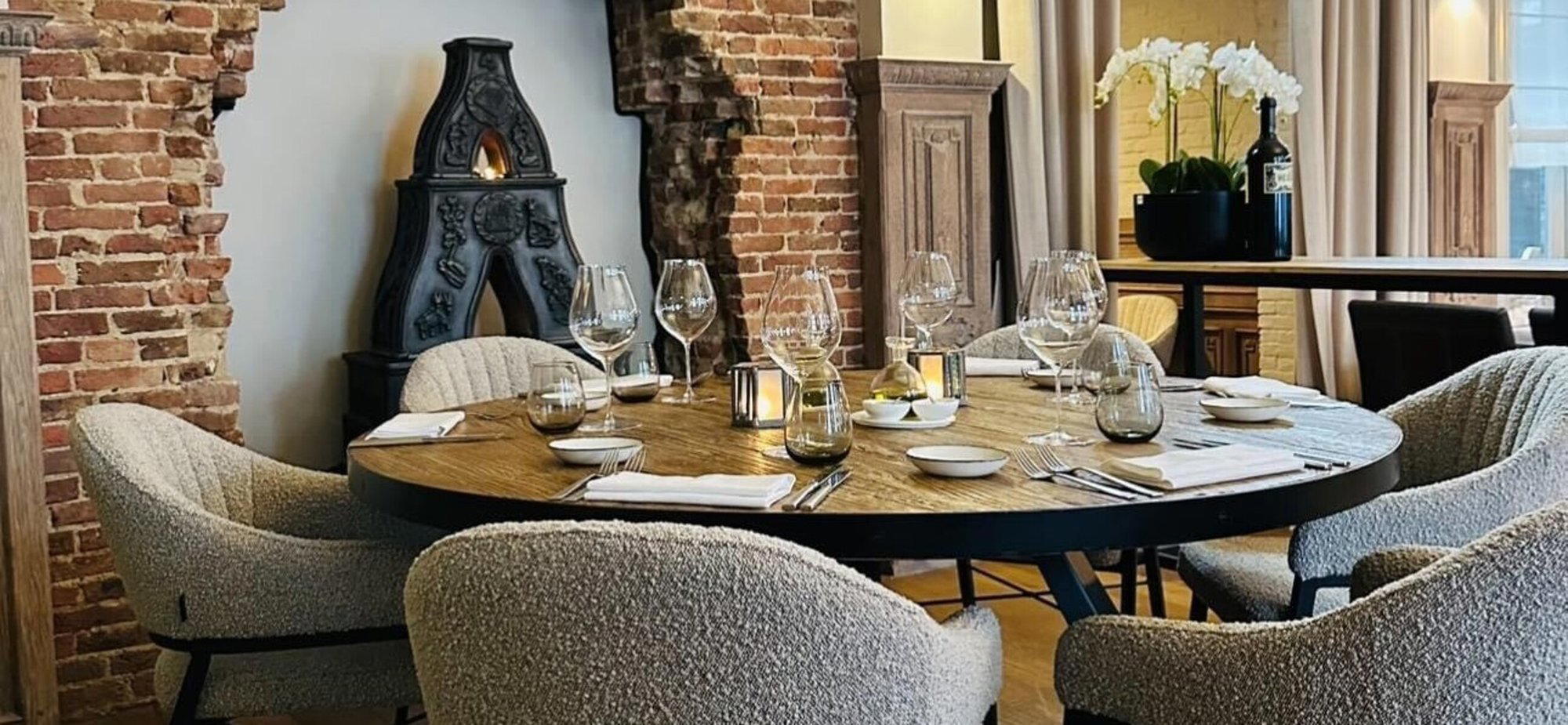 Het Patronaat restaurant in Hamme, Belgium