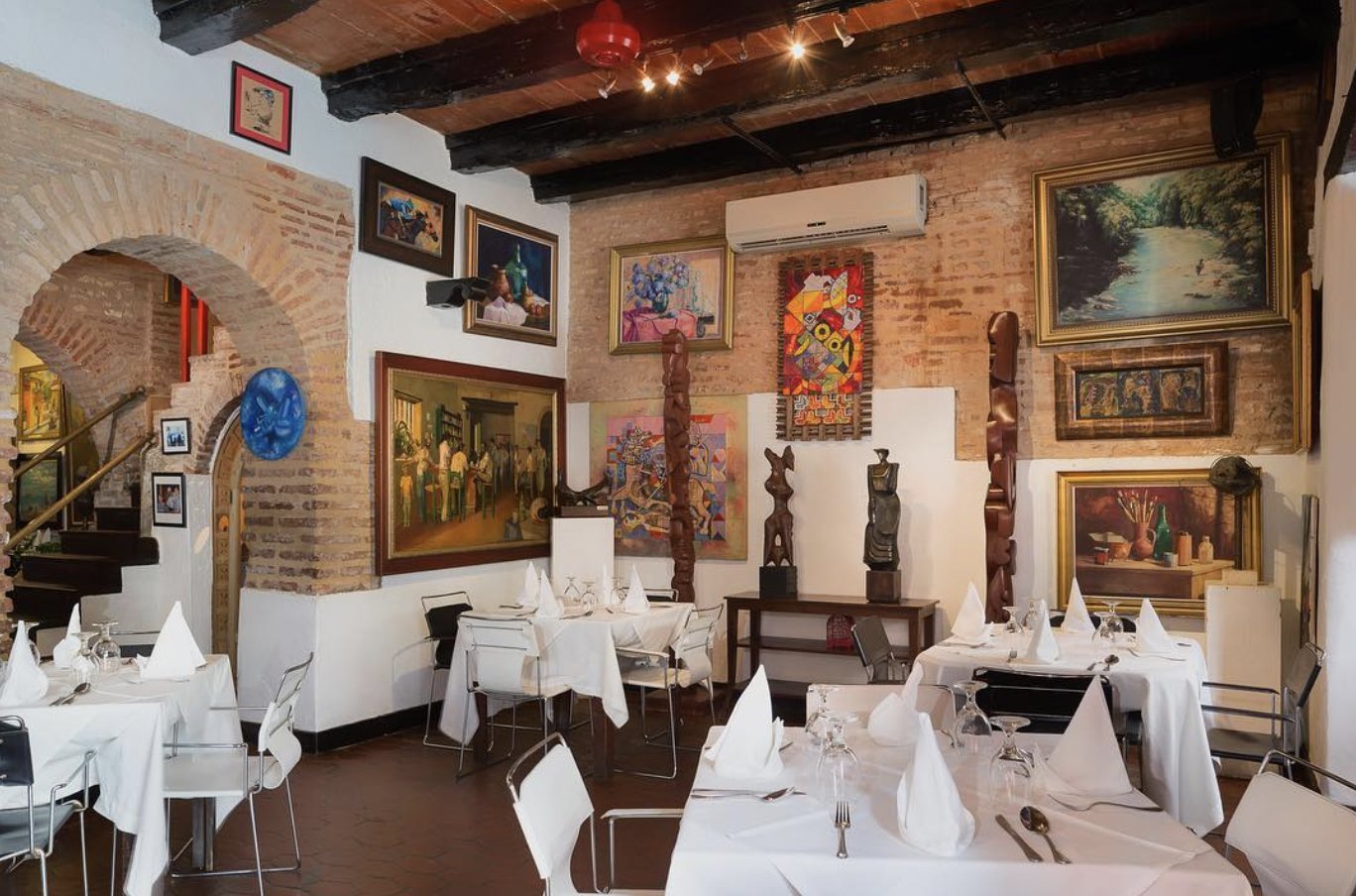 Mesón de Bari restaurant in Santo Domingo, Dominican Republic