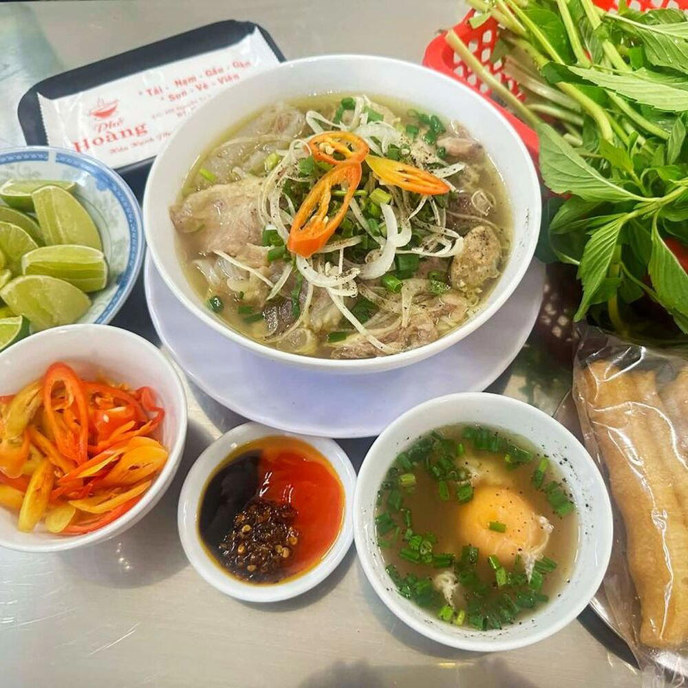 Phở Hoàng restaurant in Ho Chi Minh City, Vietnam