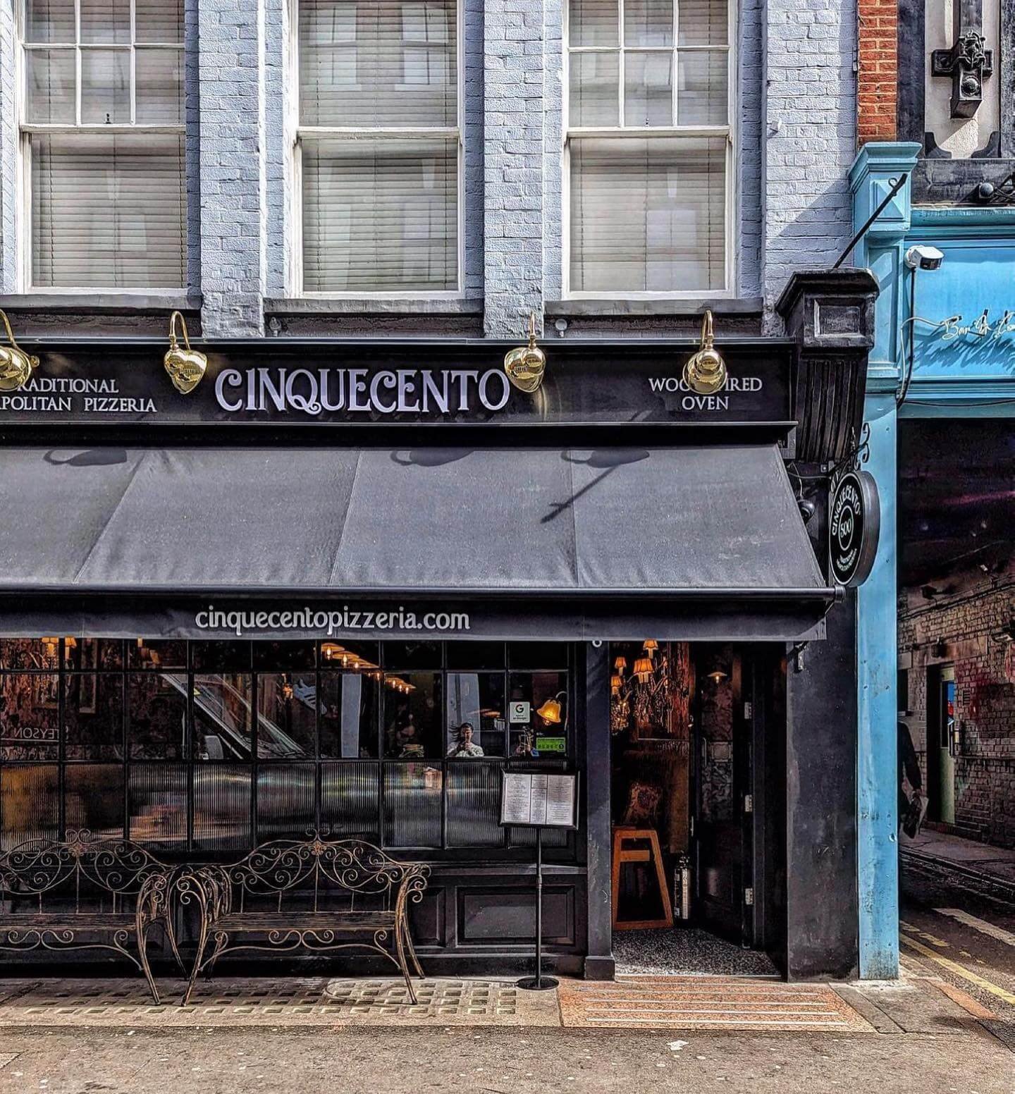 Cinquecento, Restaurant in London