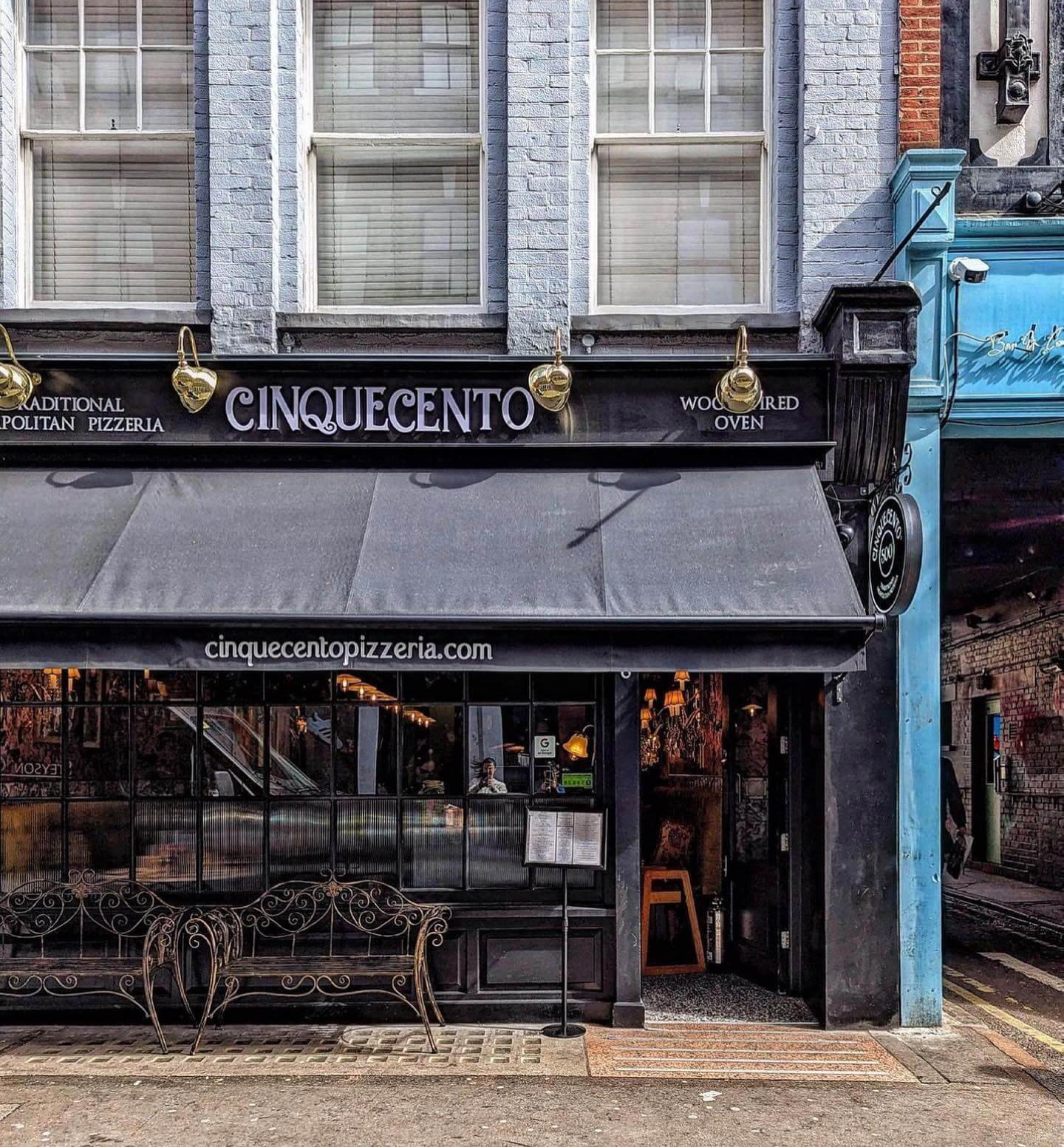 Cinquecento restaurant in London, United Kingdom