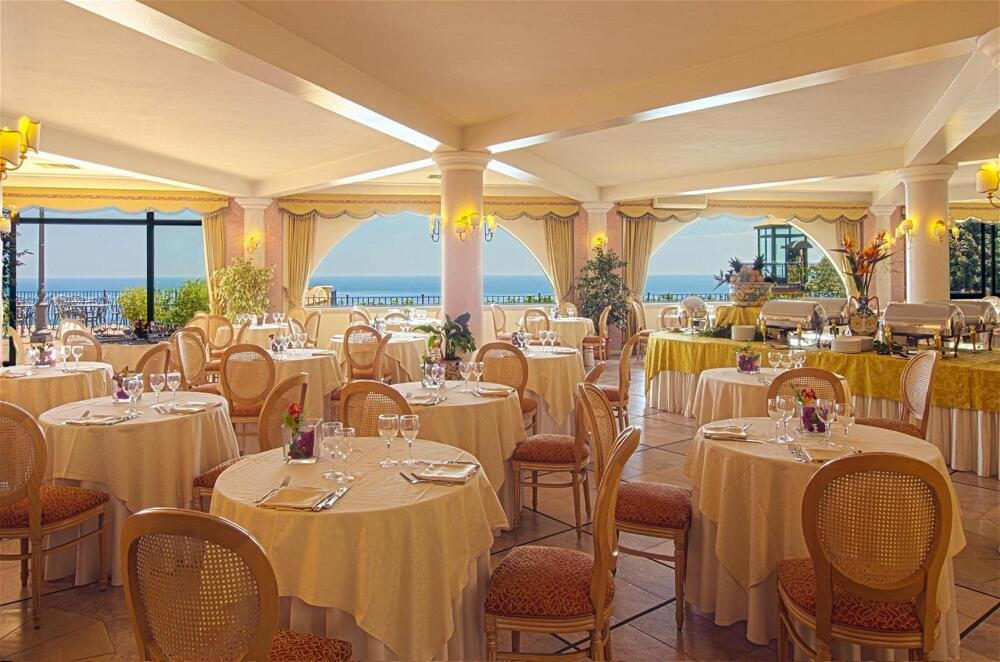 La Baia restaurant in Taormina, Italy