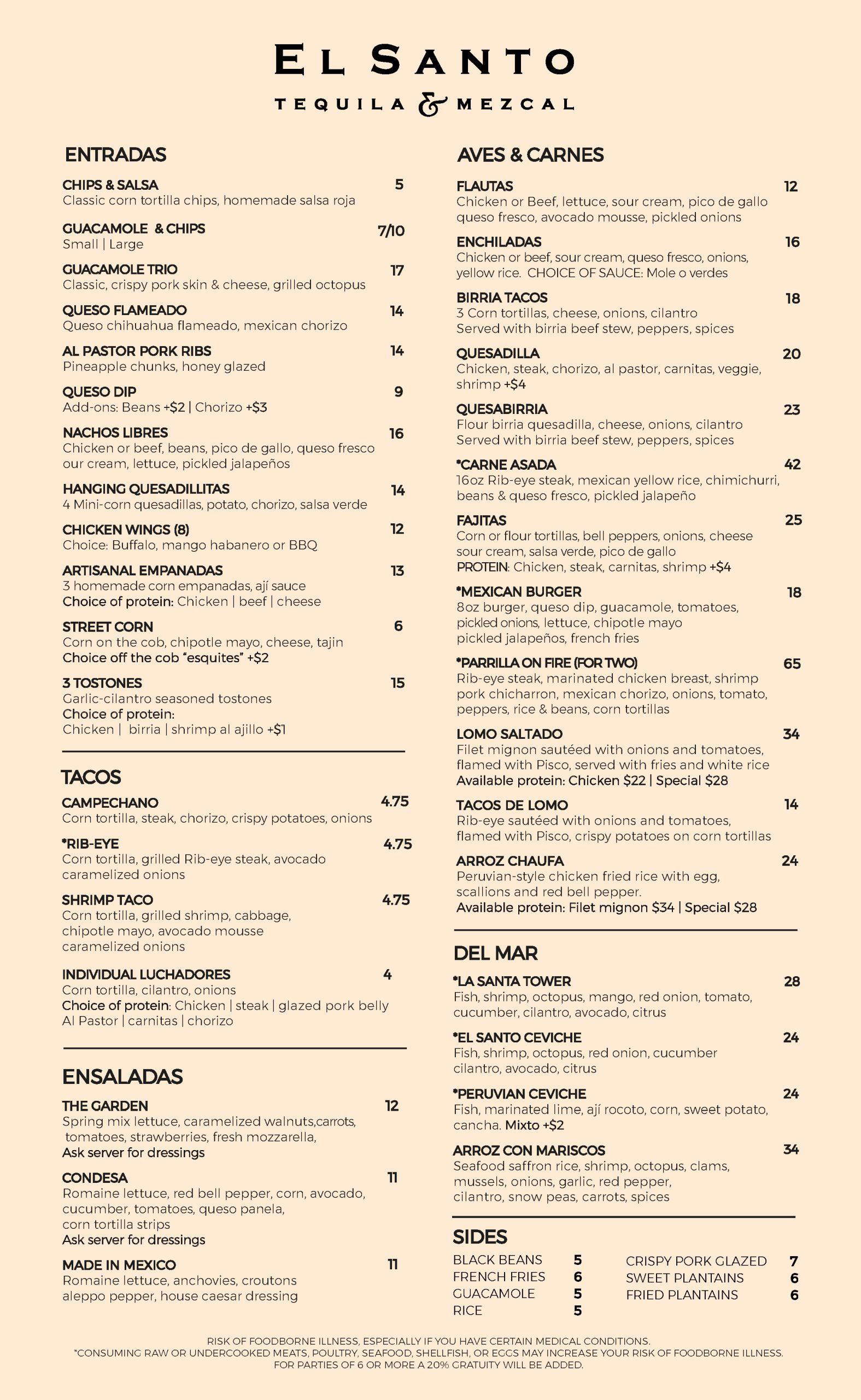 El Santo, Restaurant in West Hartford