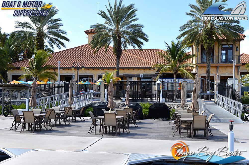 Riviera Dunes Dockside restaurant in Palmetto, United States