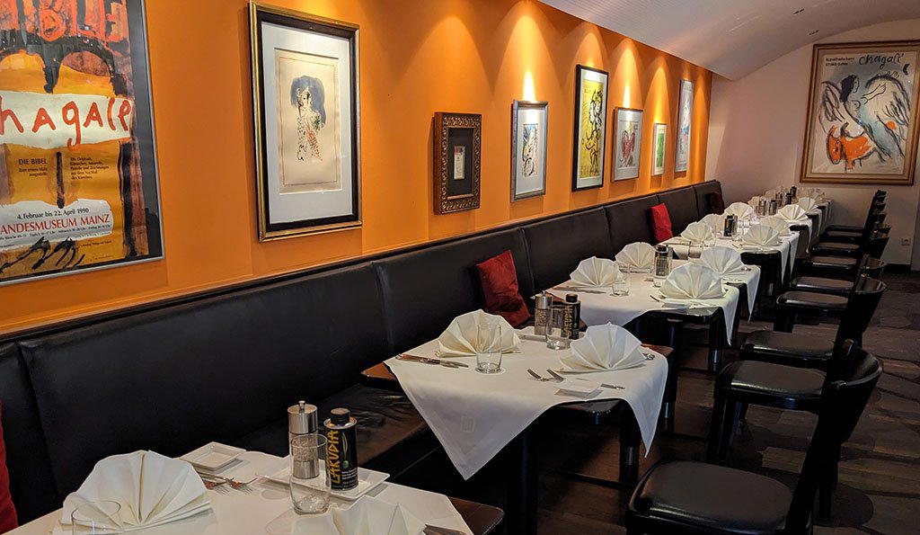 La Gallerie restaurant in Mainz, Germany