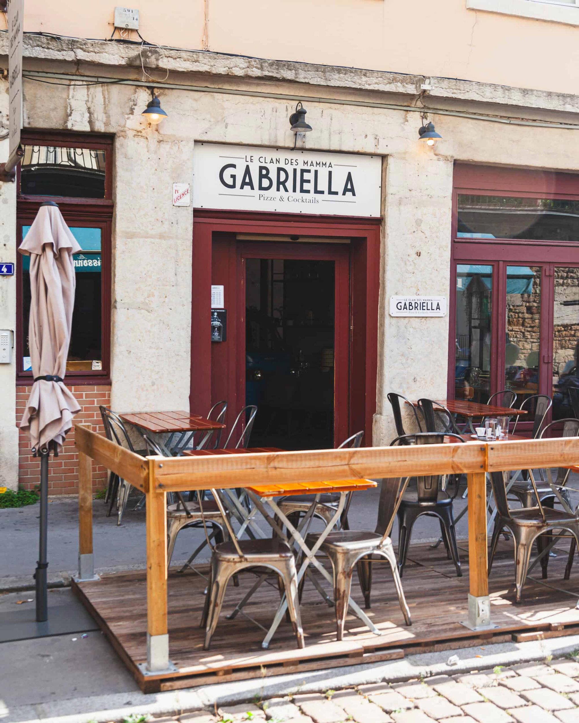 Gabriella restaurant in Lyon, France