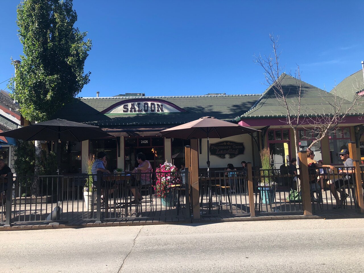Where The Buffalo Roam Saloon restaurant in Canmore, Canada