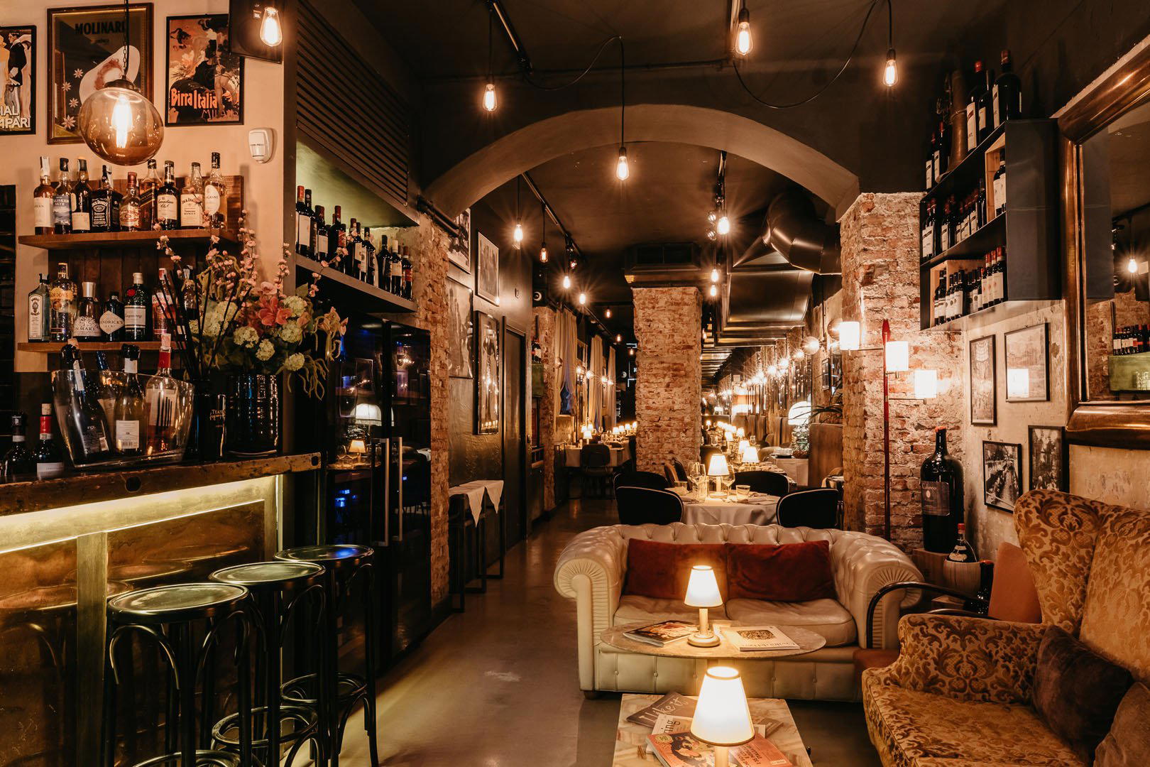 Belle Donne Bistrot restaurant in Milan, Italy
