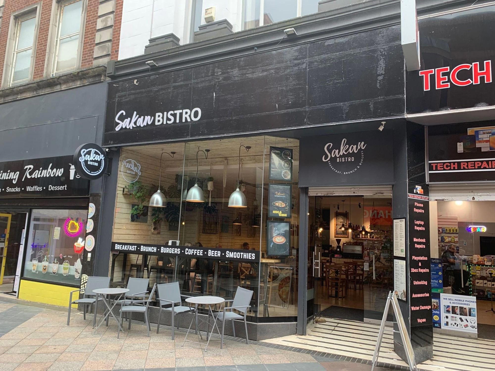 Sakan bistro restaurant in Warrington, United Kingdom