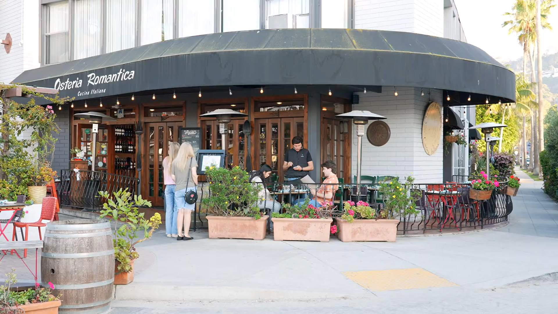 Osteria Romantica restaurant in La Jolla, United States
