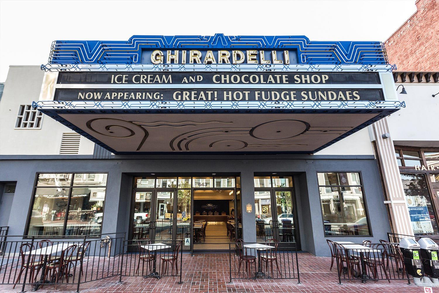 Ghirardelli Ice Cream & Chocolate Shop restaurant in San Diego, United States