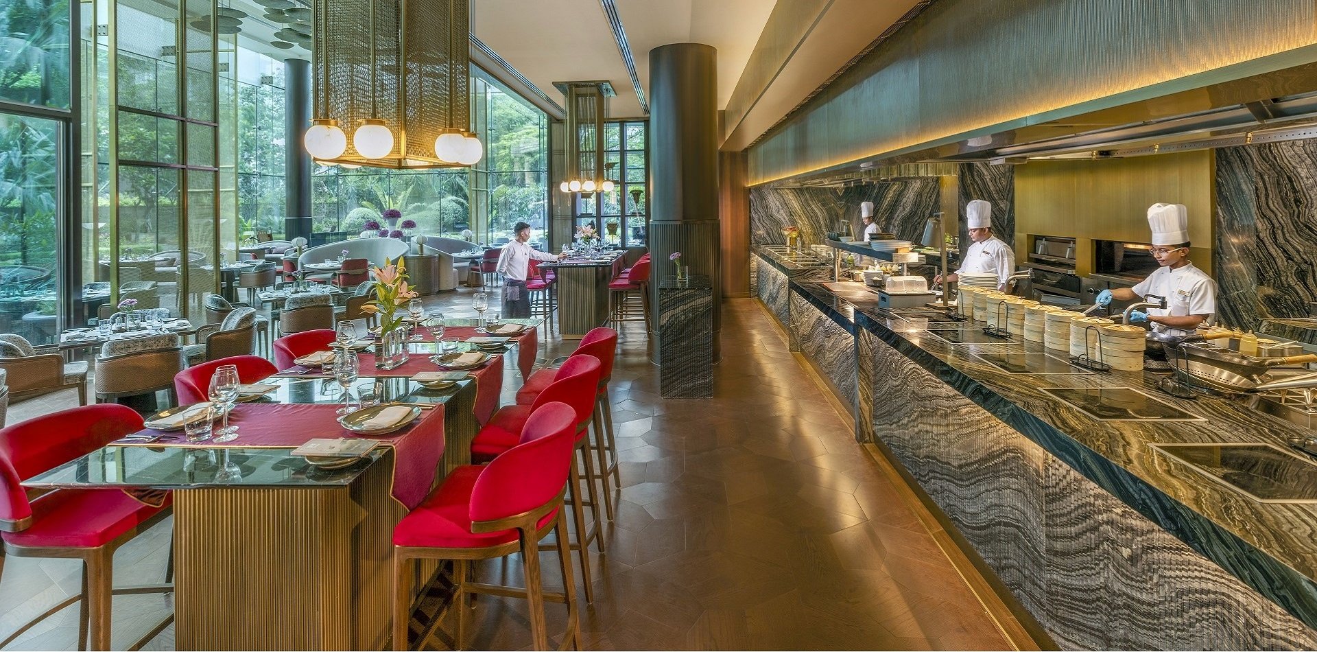 Qube restaurant in Delhi, India