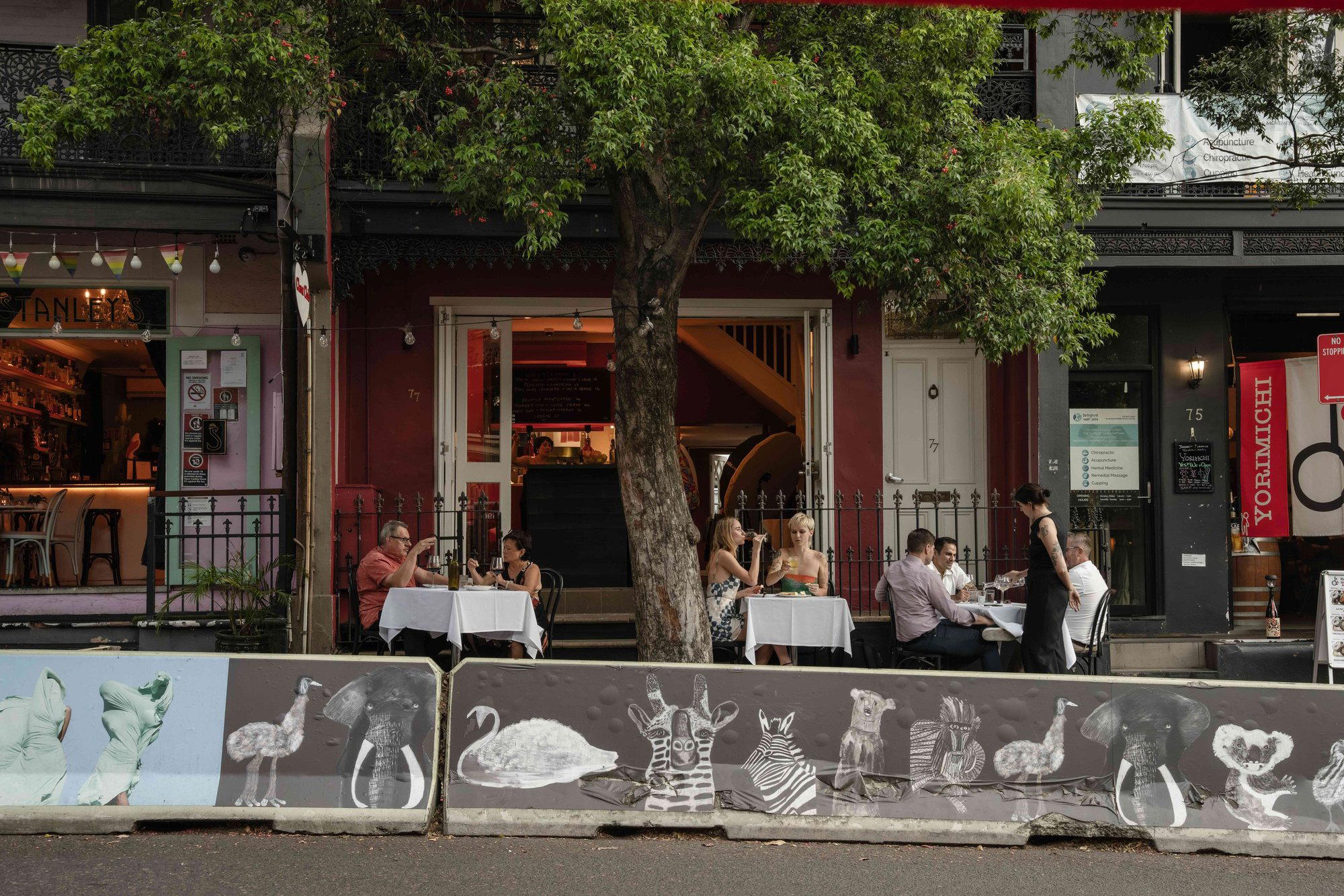 Claret Club restaurant in Sydney, Australia
