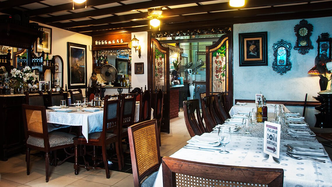 Paladar Doña Eutimia restaurant in Havana, Cuba