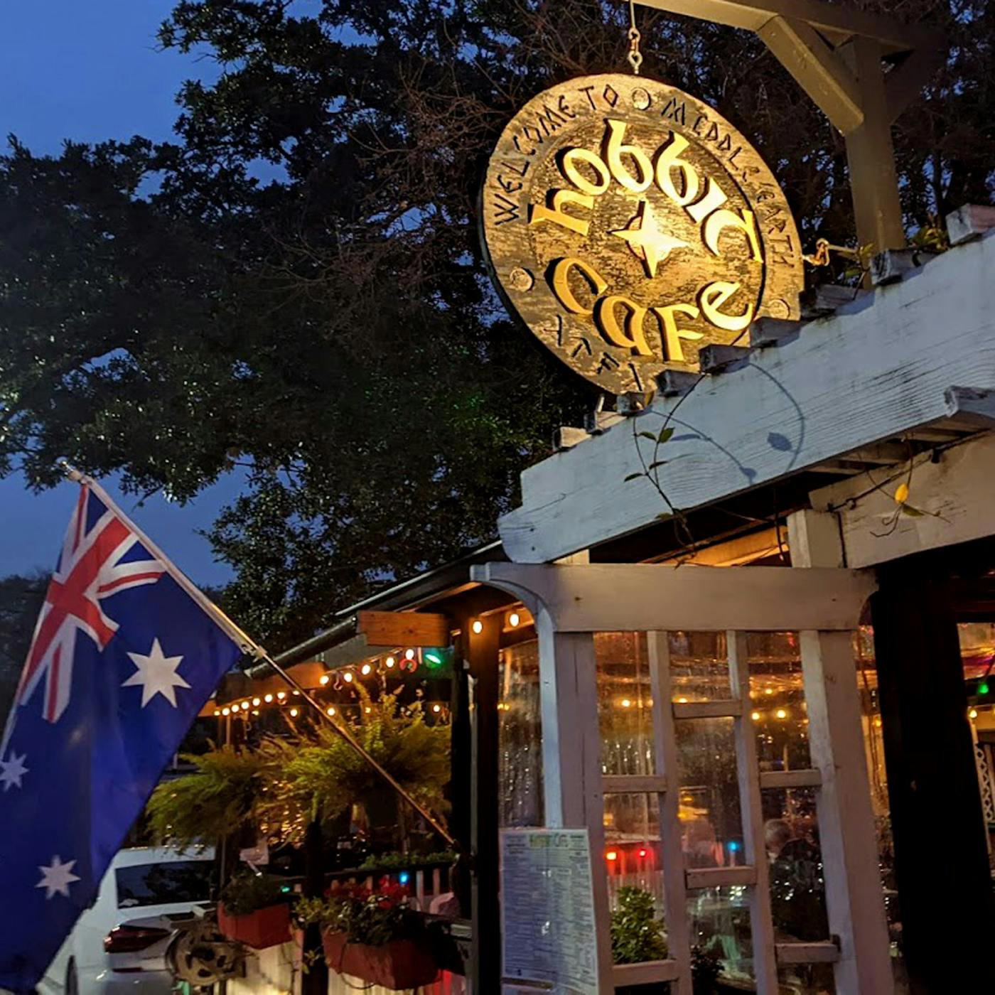 Hobbit Cafe restaurant in Houston, United States