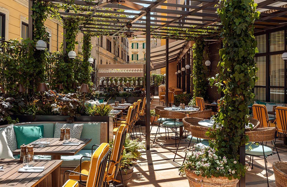 Elio restaurant in Rome, Italy